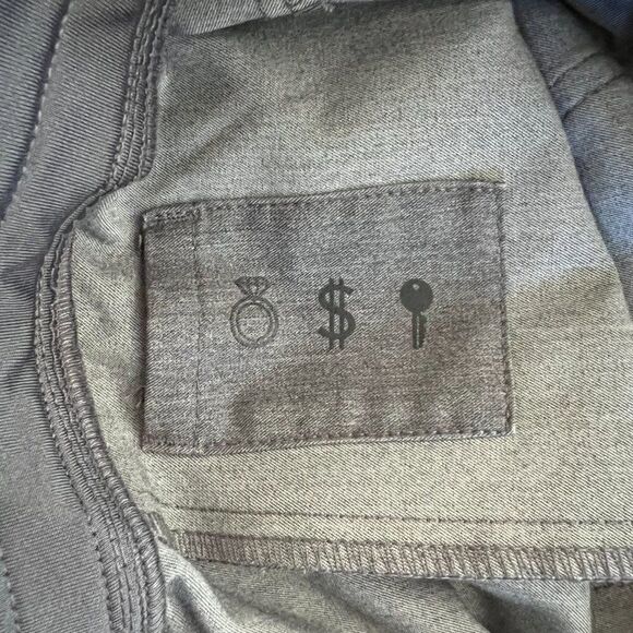 Figs Zamora Jogger Scrub Pants Grey Petite M - Picture 6 of 7